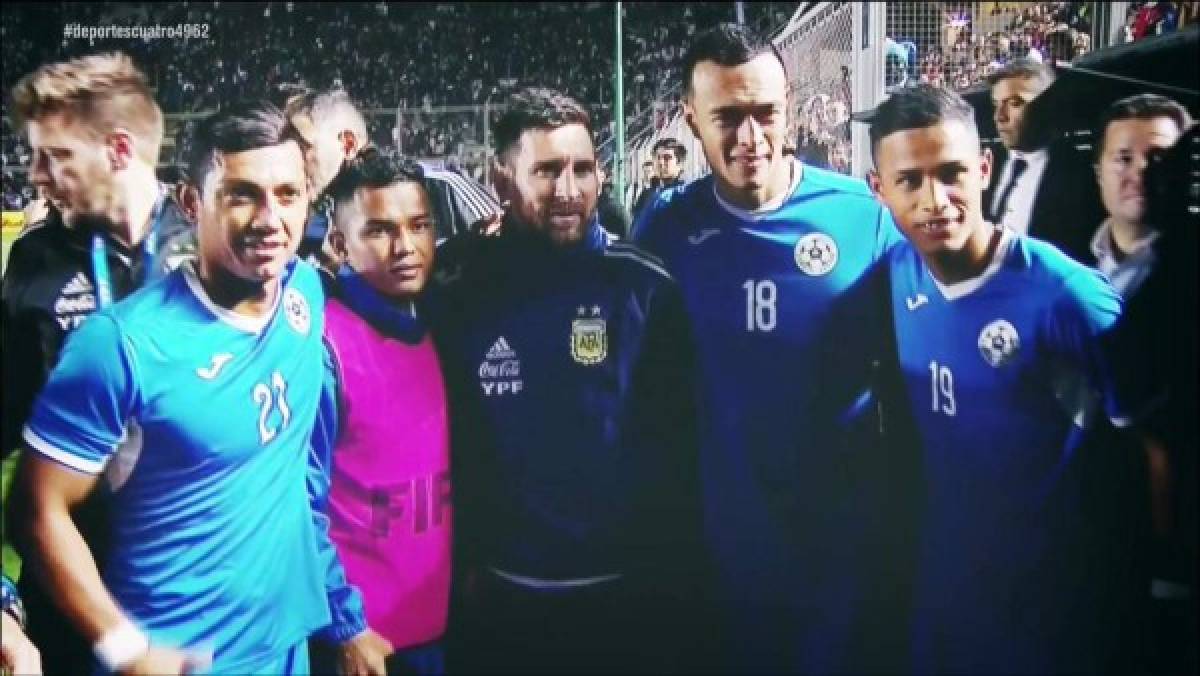 En fotos: Selección de Nicaragua se vuelca a Messi tras recibir paliza de Argentina