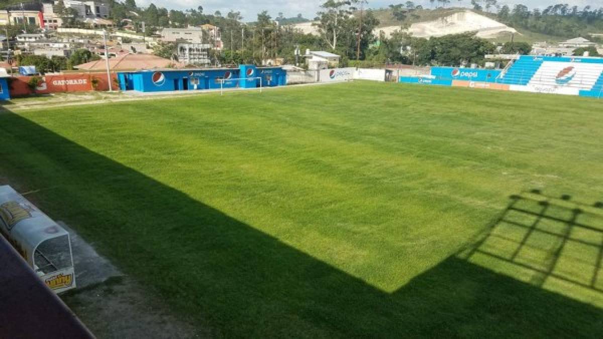 ¡Enorme Mejoría! Así luce el estadio Sergio Reyes de Santa Rosa de Copán