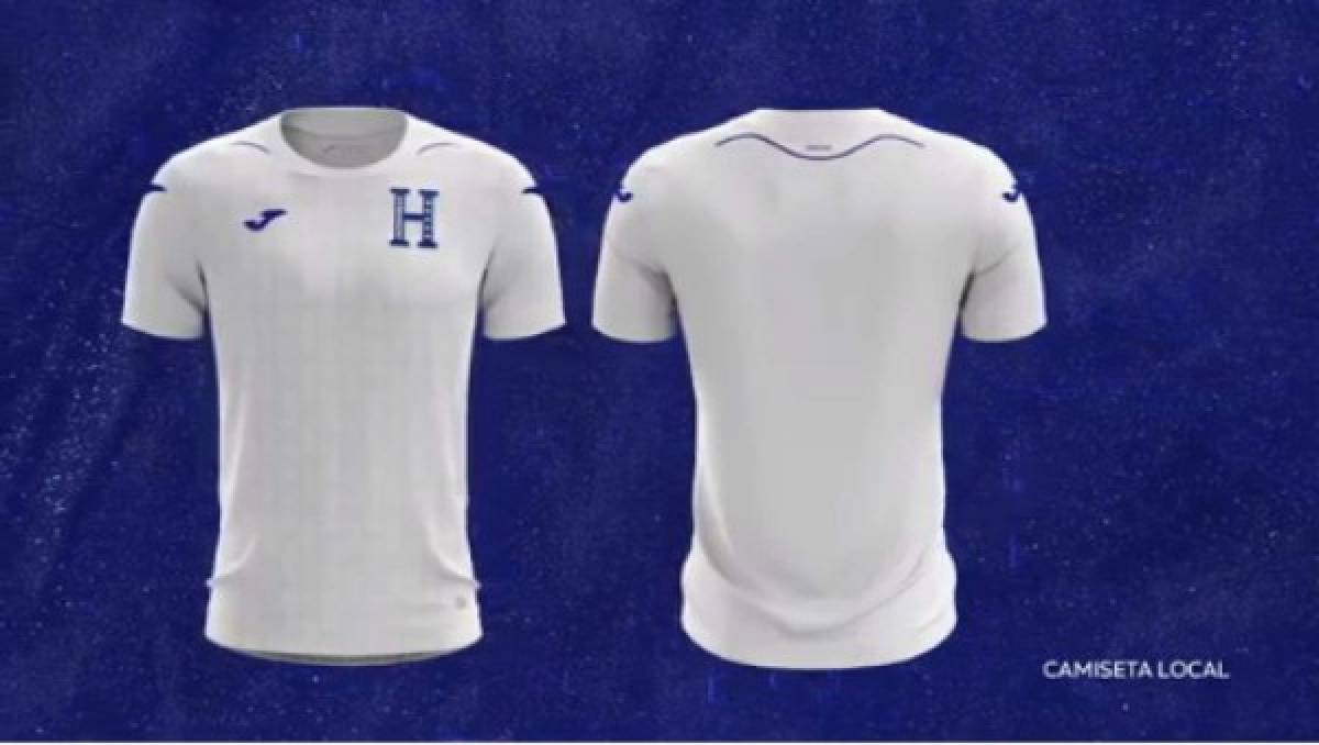 La otra indumentaria que presentó la Selección de Honduras