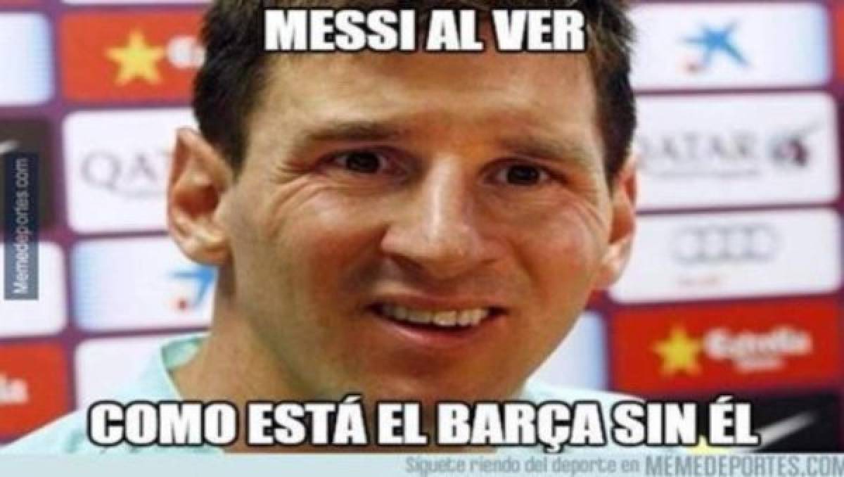 Hacen pedazos con memes a Messi por su mal juego ante Real Madrid
