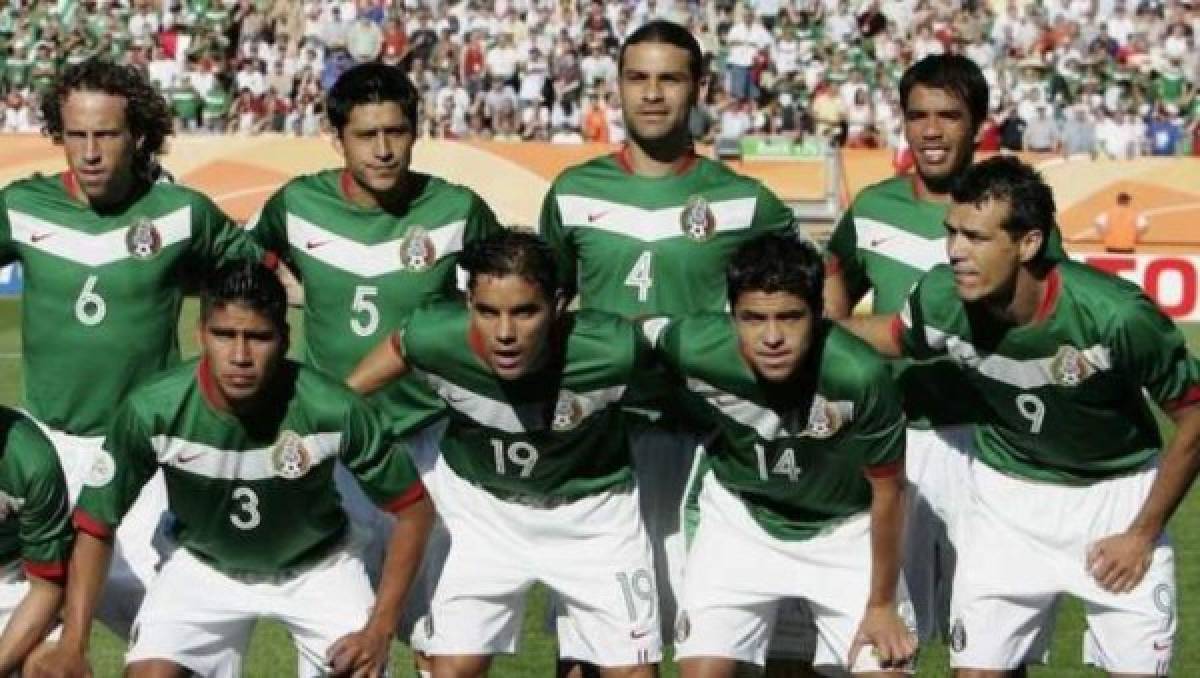¡Hermosas! Las camisas que ha utilizado México en los mundiales