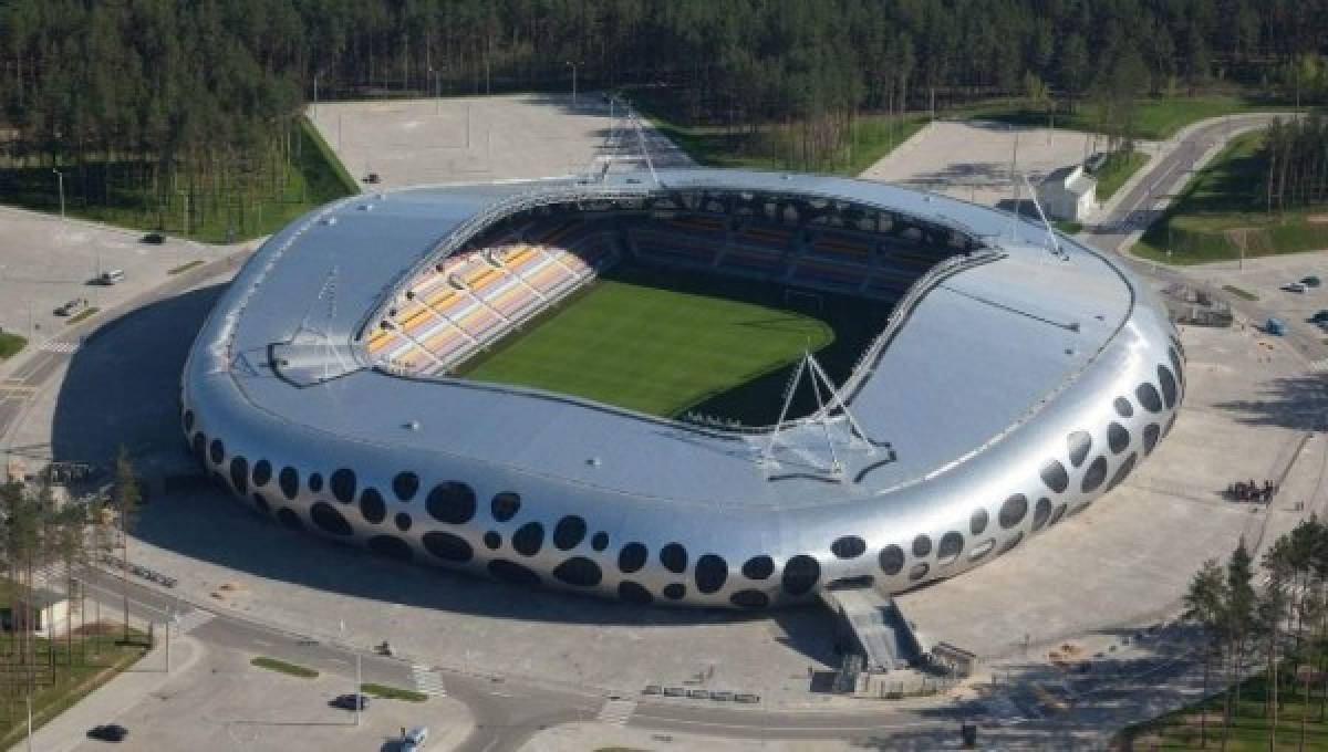 ¡Uno fue casa de un catracho! Los estadios donde Honduras jugará ante Bielorrusia y Grecia