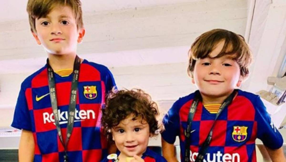 Neymar, Mbappé y hasta Cristiano Ronaldo: Los impensados ídolos de los hijos de Lionel Messi