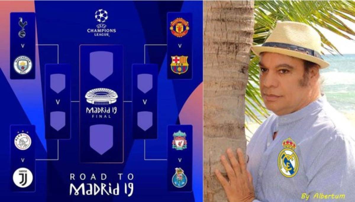 Los memes del sorteo de la Champions League donde destrozan al Real Madrid