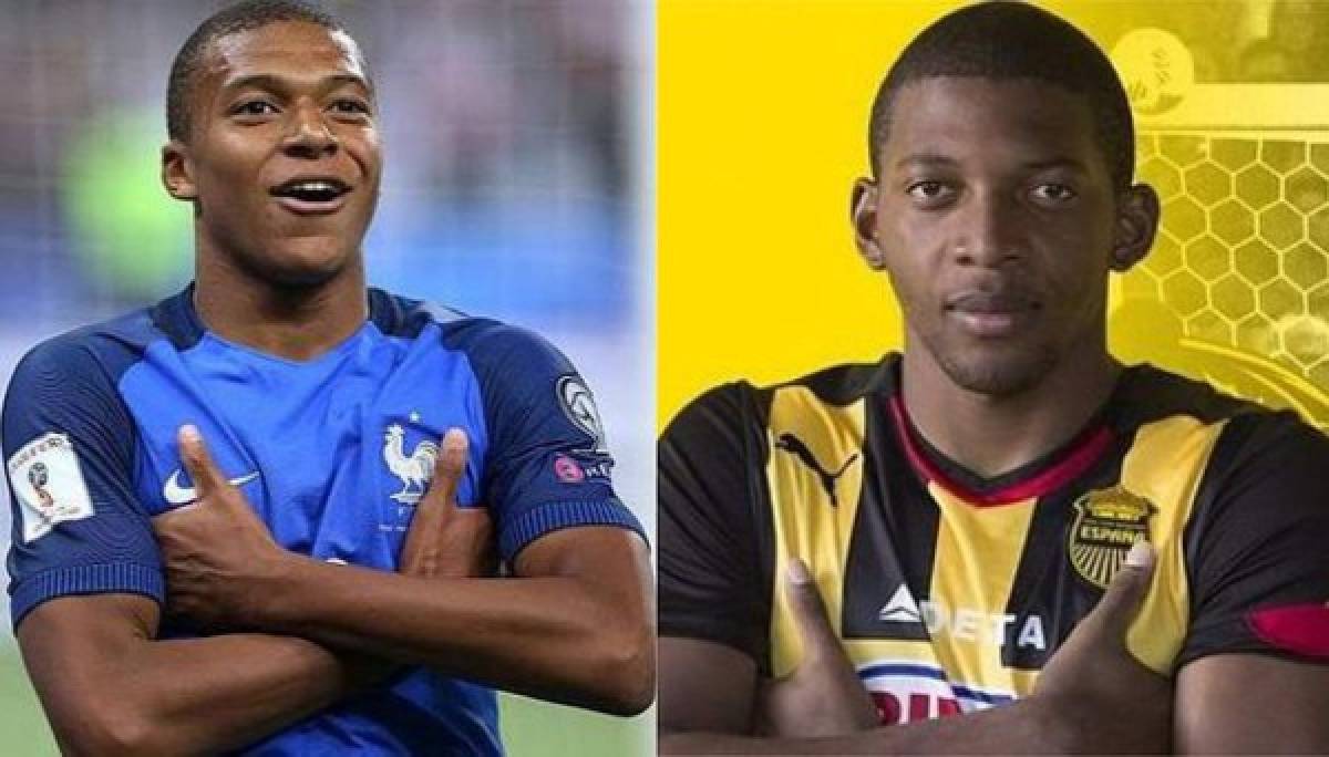 Con tres hondureños en lista: Futbolistas que increíblemente son parecidos a otros