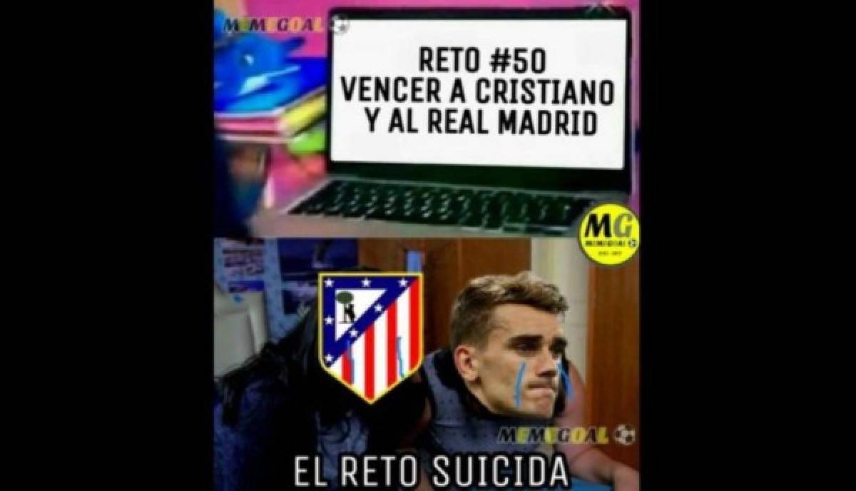 ¡Atlético, Cristiano y Real Madrid son cruelmente atacados con los memes!