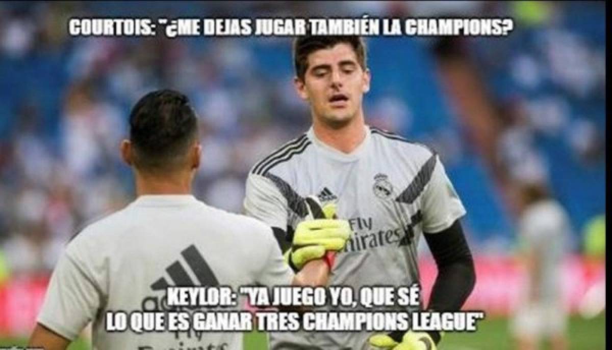 Mariano y Keylor, protagonistas de los memes tras el Real Madrid-Espanyol