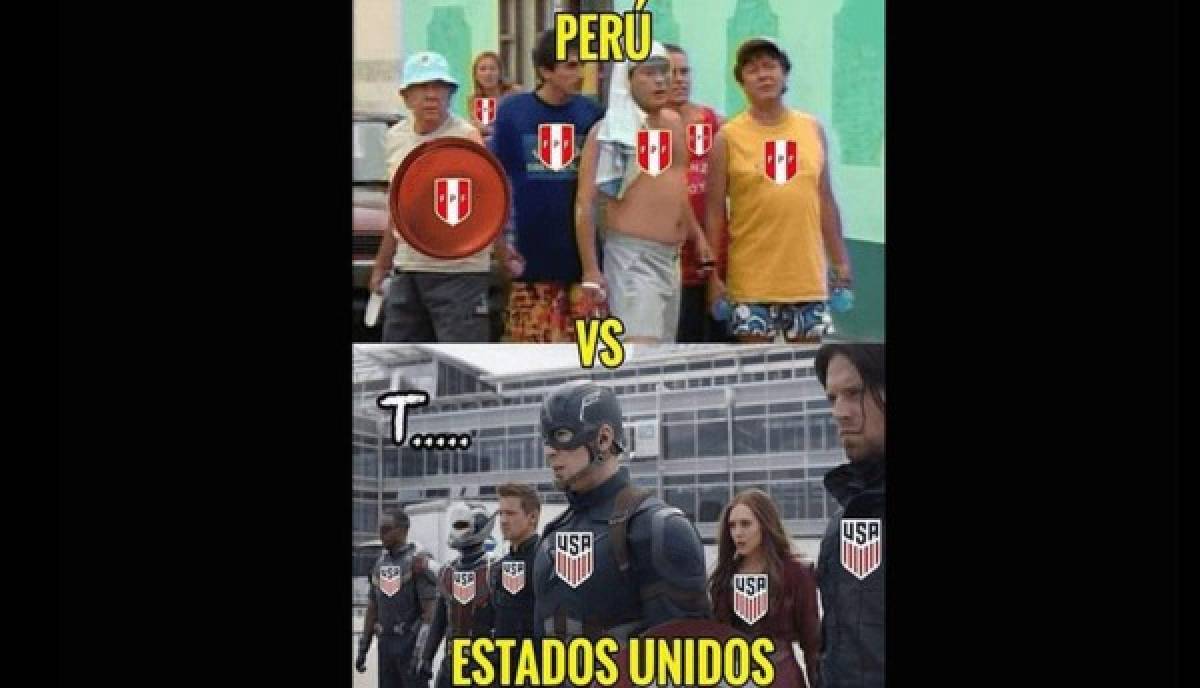 Los memes que dejó el empate agónico de Perú ante Estados Unidos