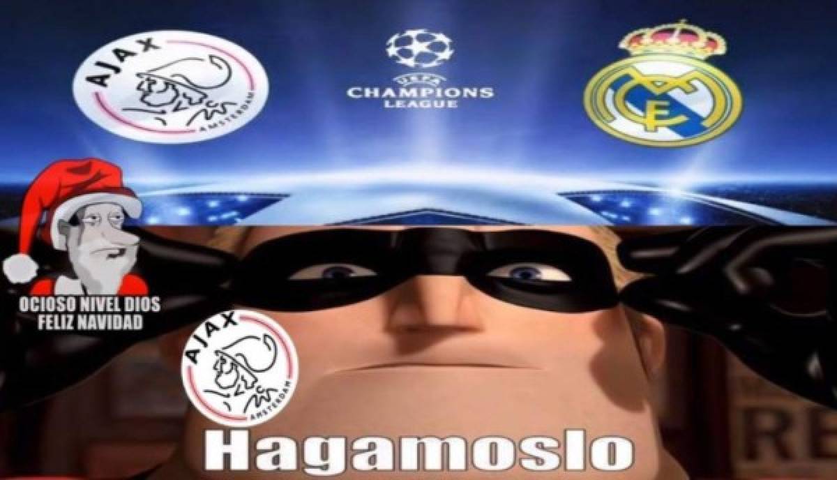 Memes: Hacen pedazos al Real Madrid por la 'ayuda' del VAR en el gane ante el Ajax