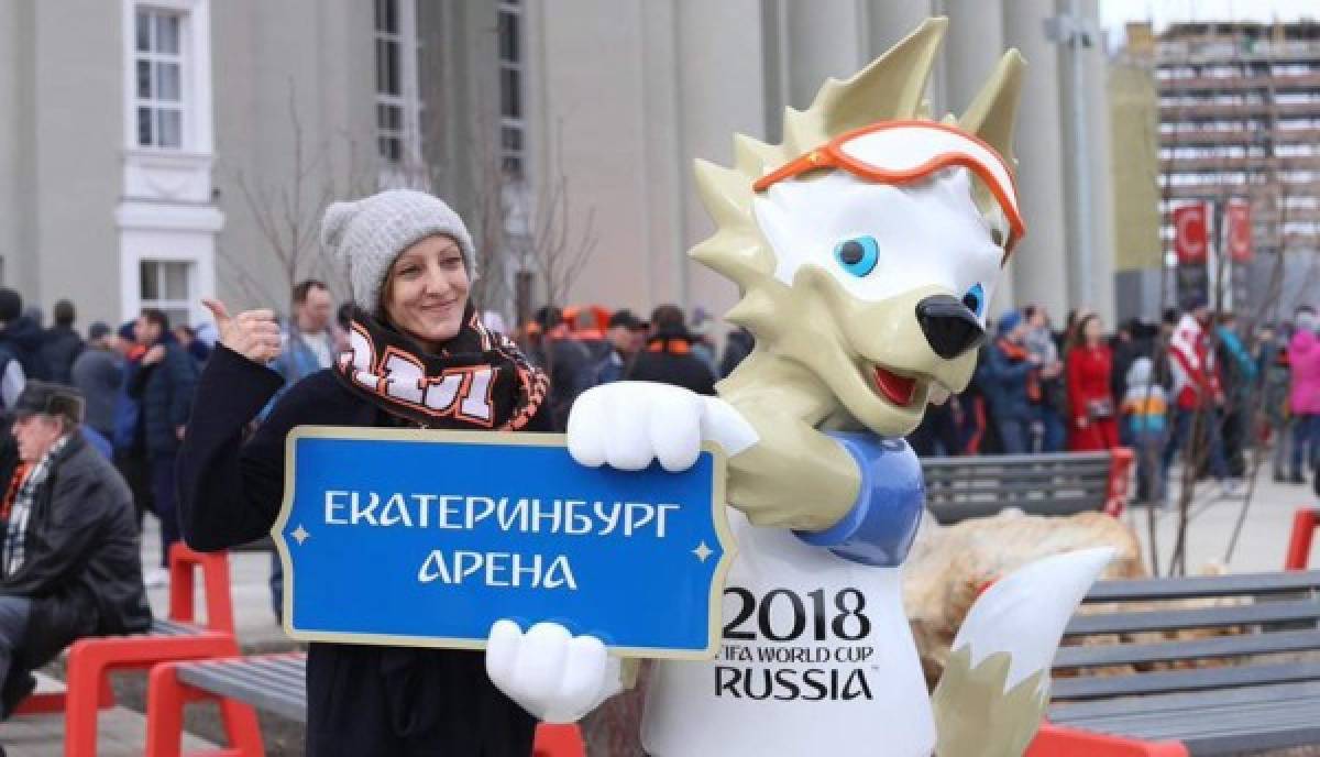 ¡Maravilloso! Se inauguró el Ekaterimburgo Arena, el estadio más raro del Mundial de Rusia