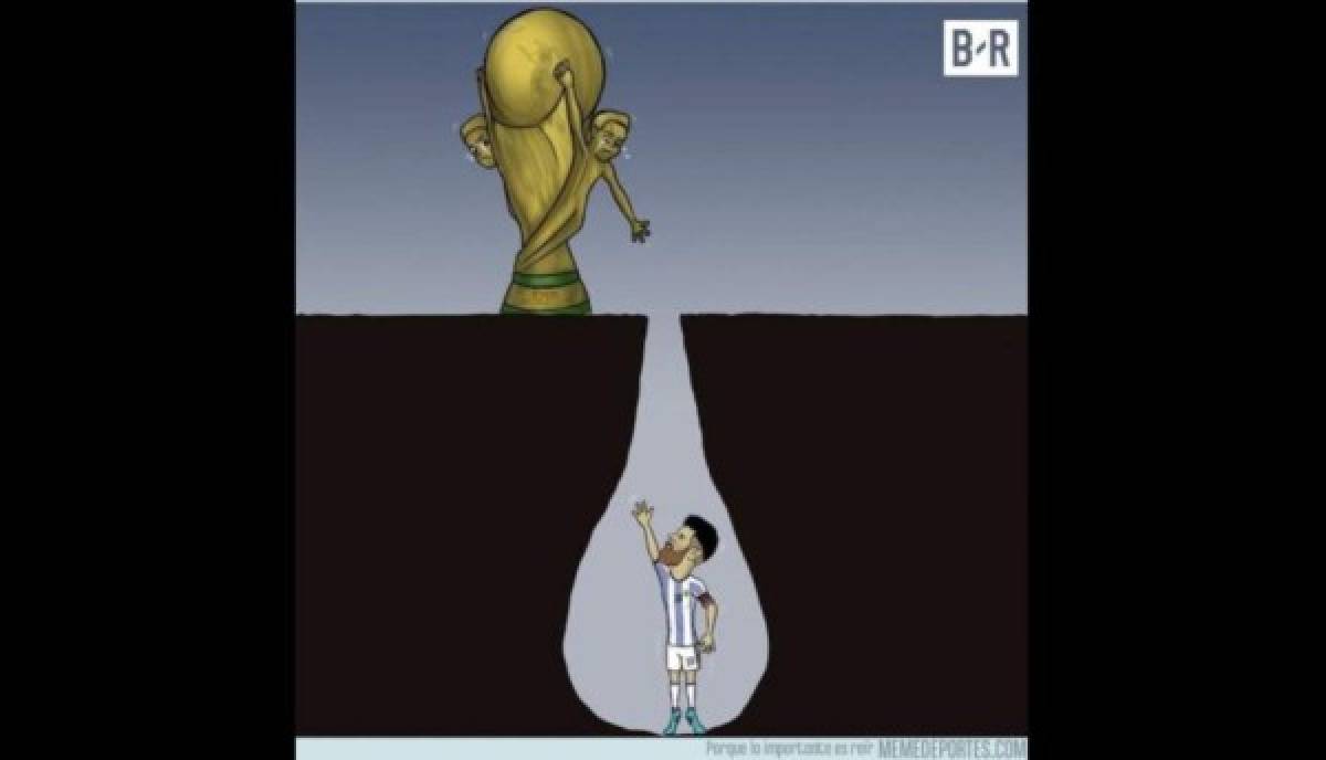 Los crueles memes contra Messi y Argentina que pueden quedarse sin Mundial