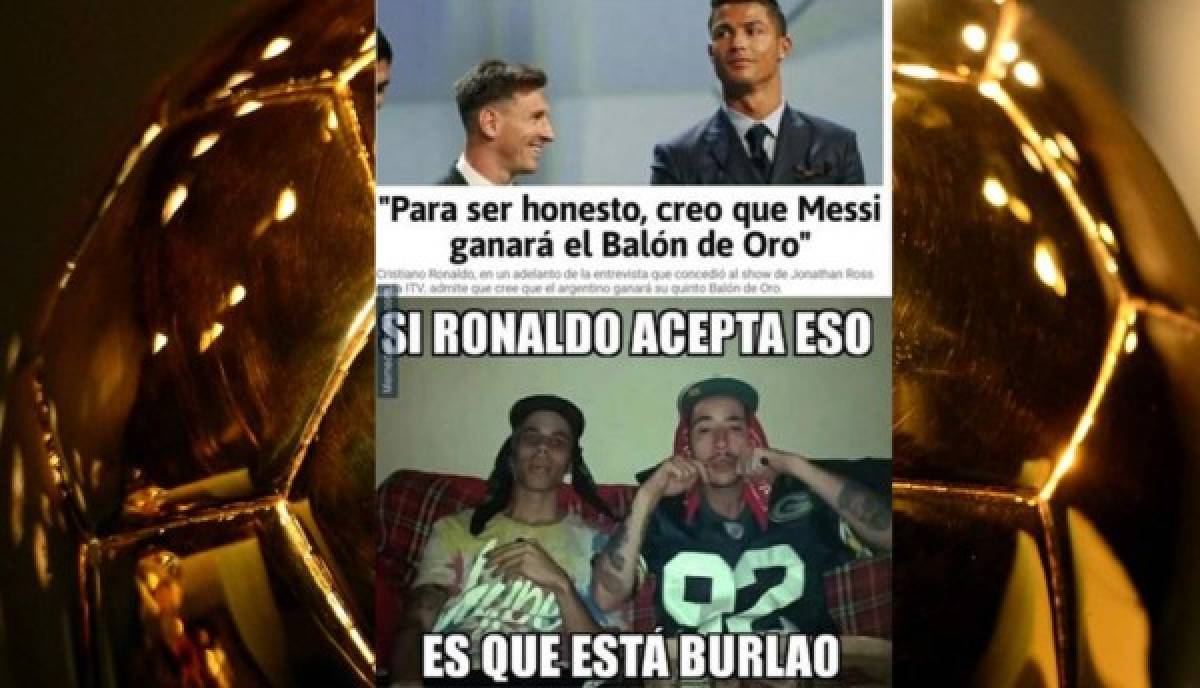 A Cristiano Ronaldo le hacen bullying por su nominación al Balón de Oro