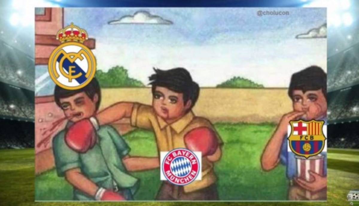Eden Hazard la víctima favorita de los memes tras la derrota del Real Madrid contra Bayern Munich