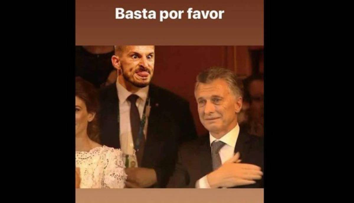 Virales: Los mejores memes de la lengua de Darío Benedetto ante River Plate