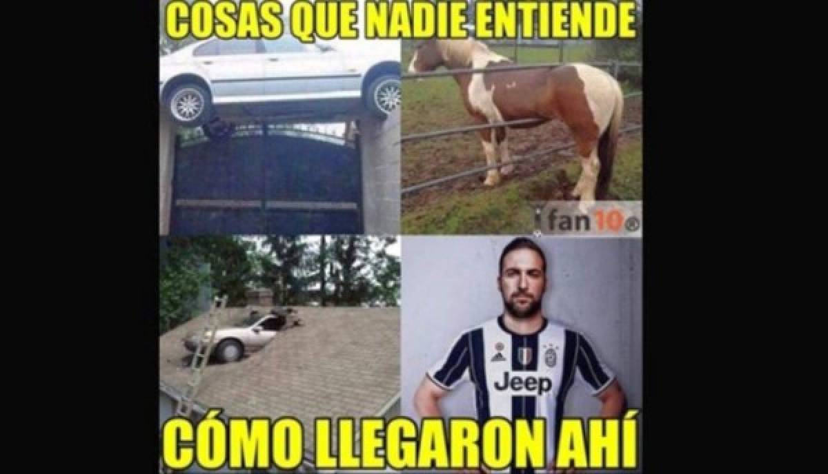 ¡Pobre Higuaín! Los memes del Juventus-Tottenham en Champions