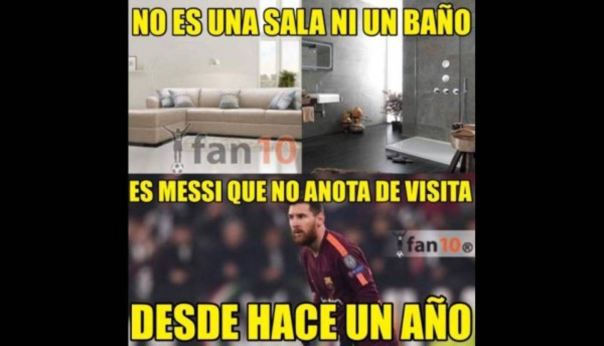¡No perdonan al Barça! Los divertidos memes que dejó la jornada de Champions  