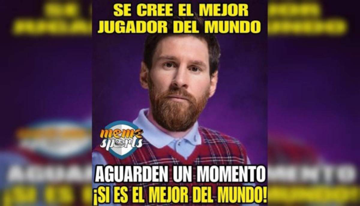 Messi, protagonista de los memes tras la goleada del Barcelona al Valladolid