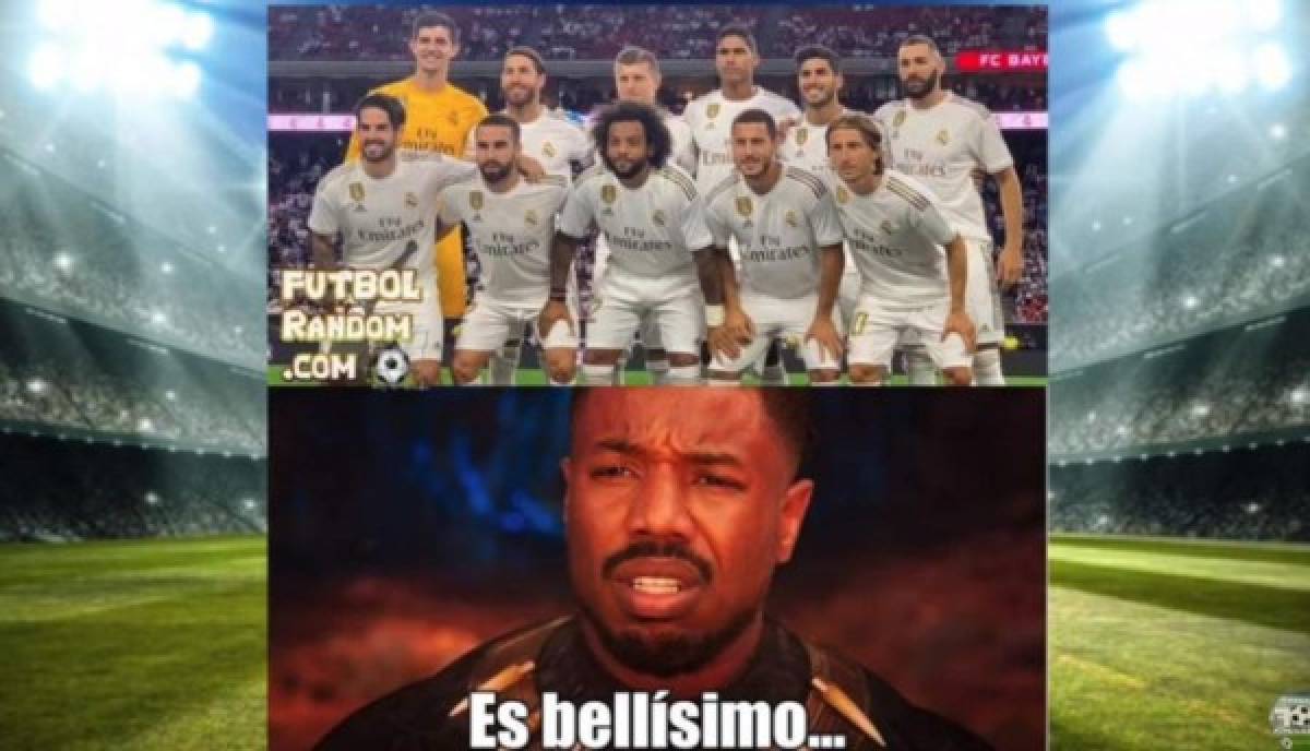 Eden Hazard la víctima favorita de los memes tras la derrota del Real Madrid contra Bayern Munich