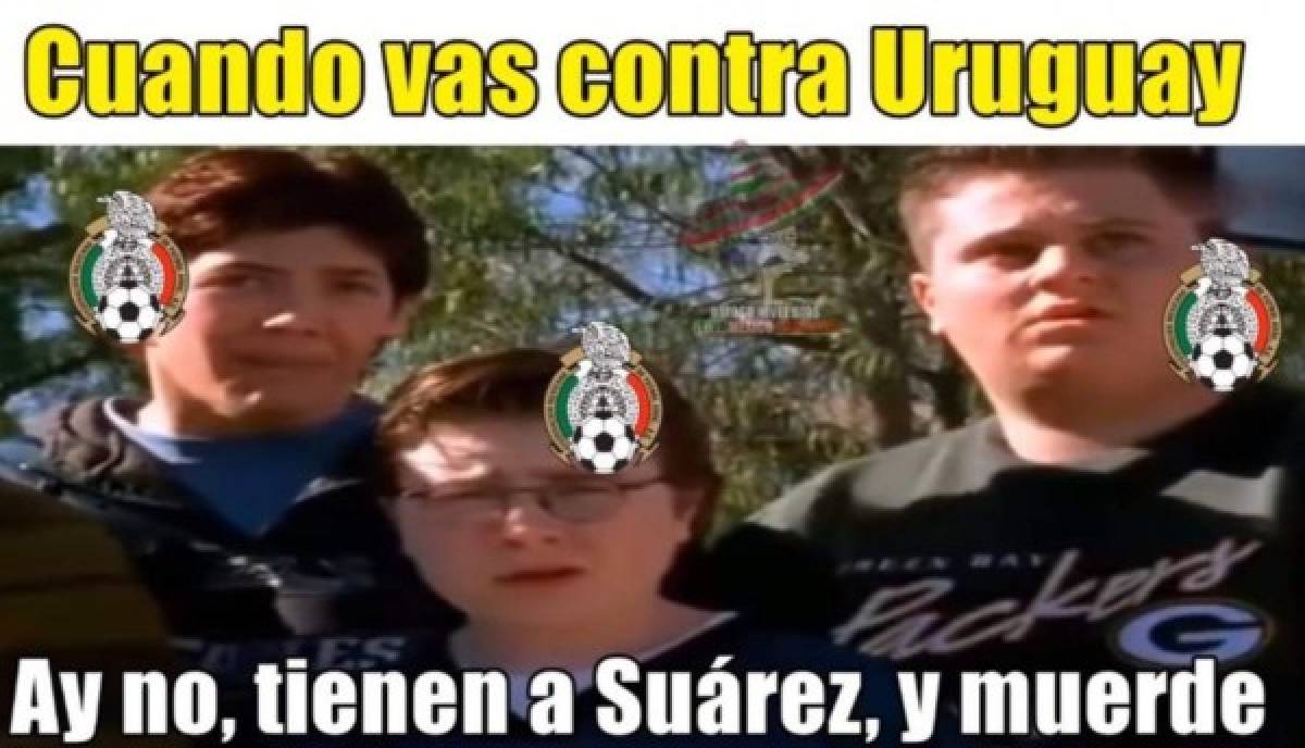 México es goleada por Uruguay y le llueven divertidos memes