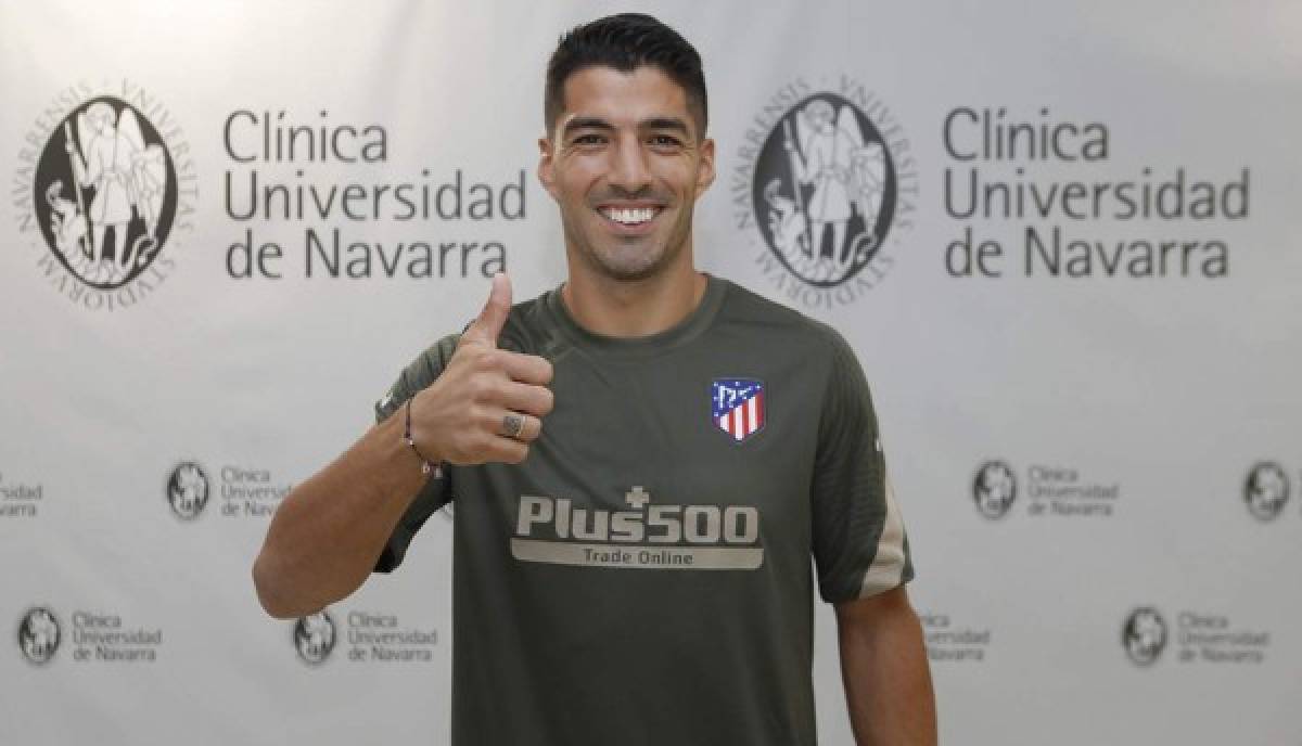 Así fue el primer día de Luis Suárez en el Atlético de Madrid: Felicidad total, su dorsal oficial y su presentación