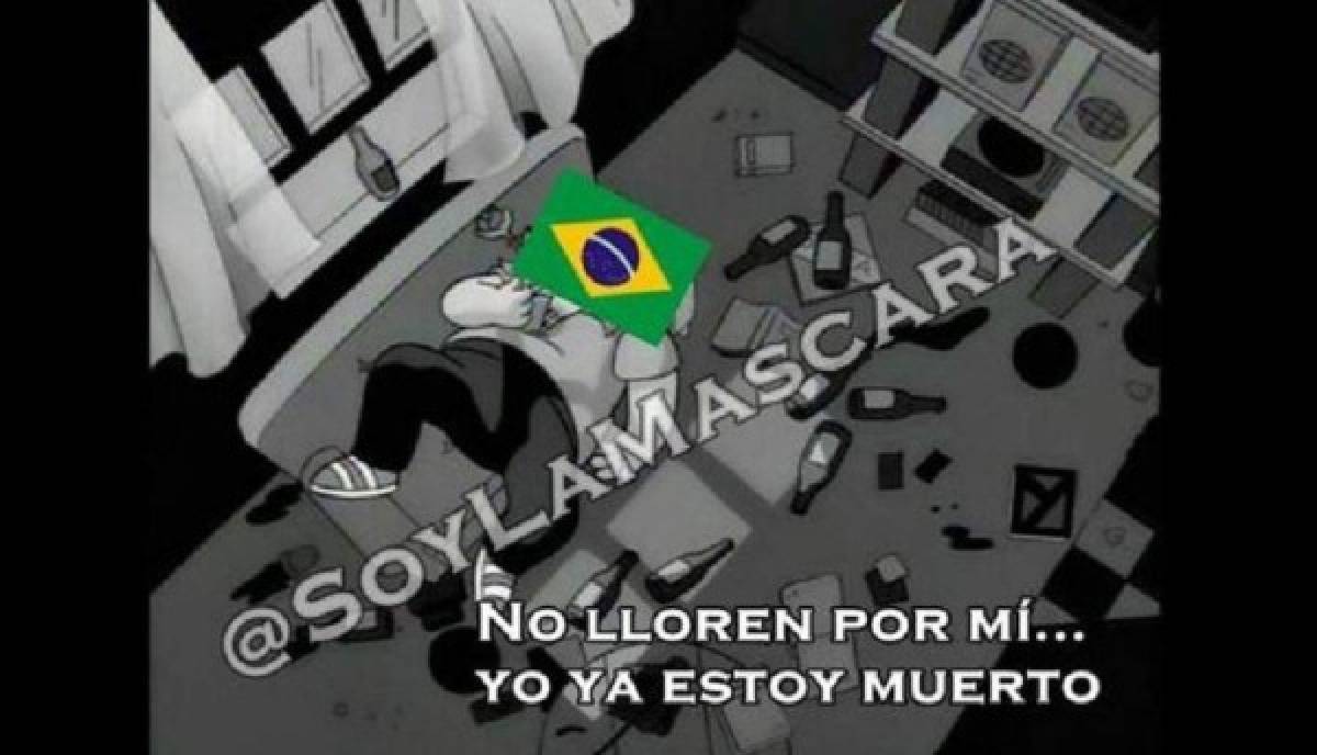 Destrozan a Brasil por la eliminación del Mundial y llaman 'piscinero' a Neymar