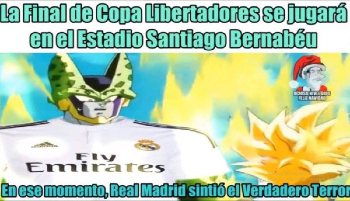 ¡Locura! Los memes no perdonan jugar la final de Libertadores en el Bernabéu