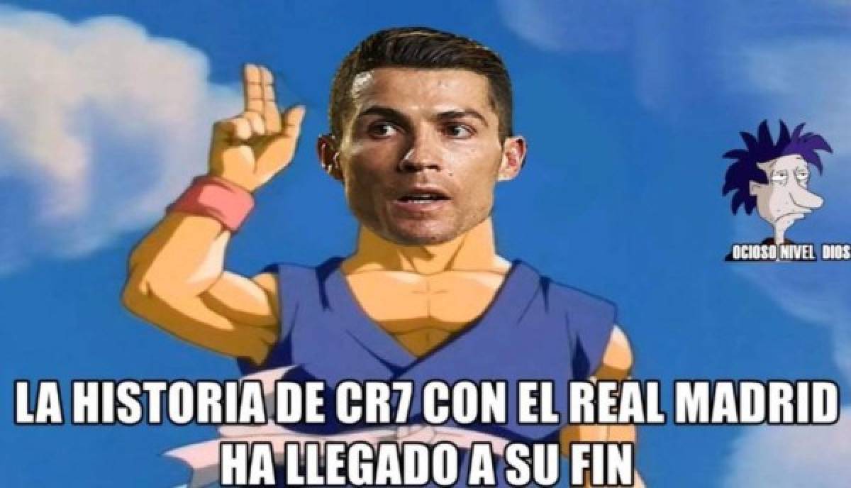 Los otros memes que no has visto de Cristiano Ronaldo y su adiós del Real Madrid