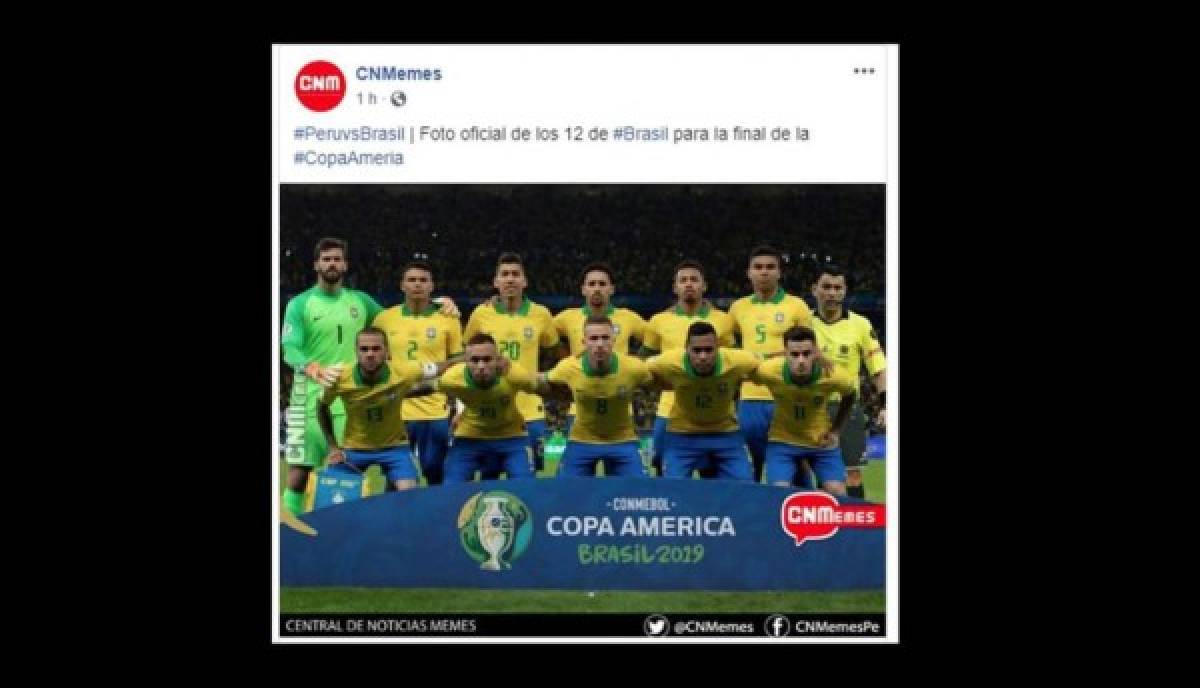 ¡Para morir de risa! Los memes atacan a Perú tras perder contra Brasil en la Copa América