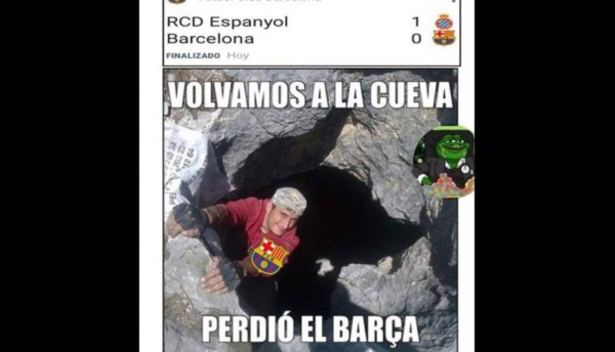 MEMES: Hacen pedazos a Messi y al Barça tras derrota ante el Espanyol en Copa del Rey