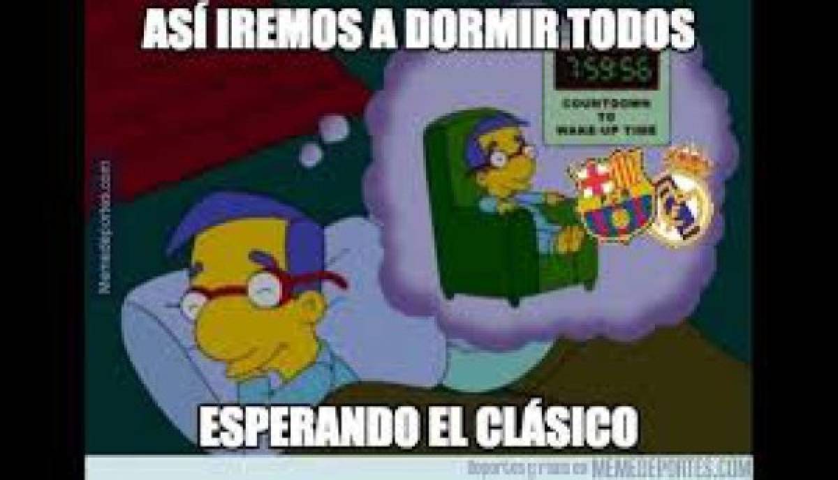 Los imperdibles memes que ya calientan el clásico español entre Barcelona y Real Madrid