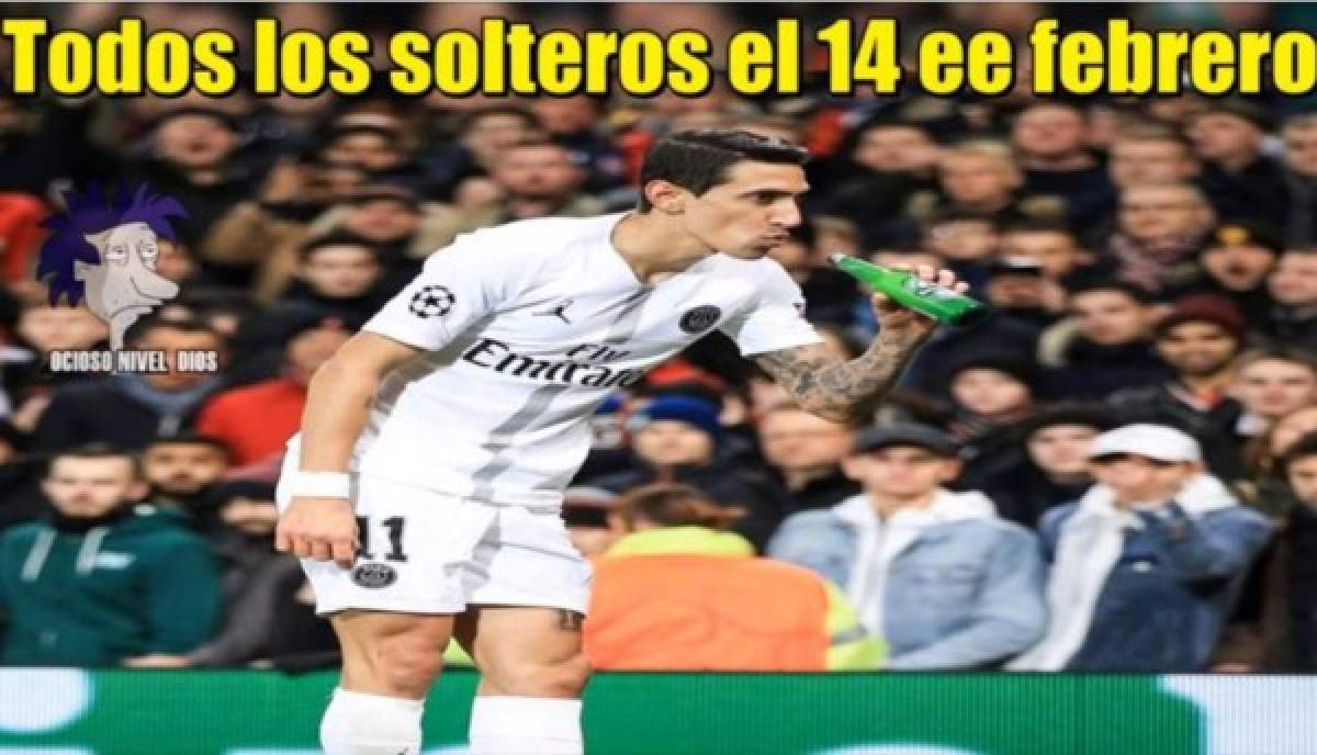 Los memes destrozan al Manchester United y a Di María por la cerveza que le lanzaron