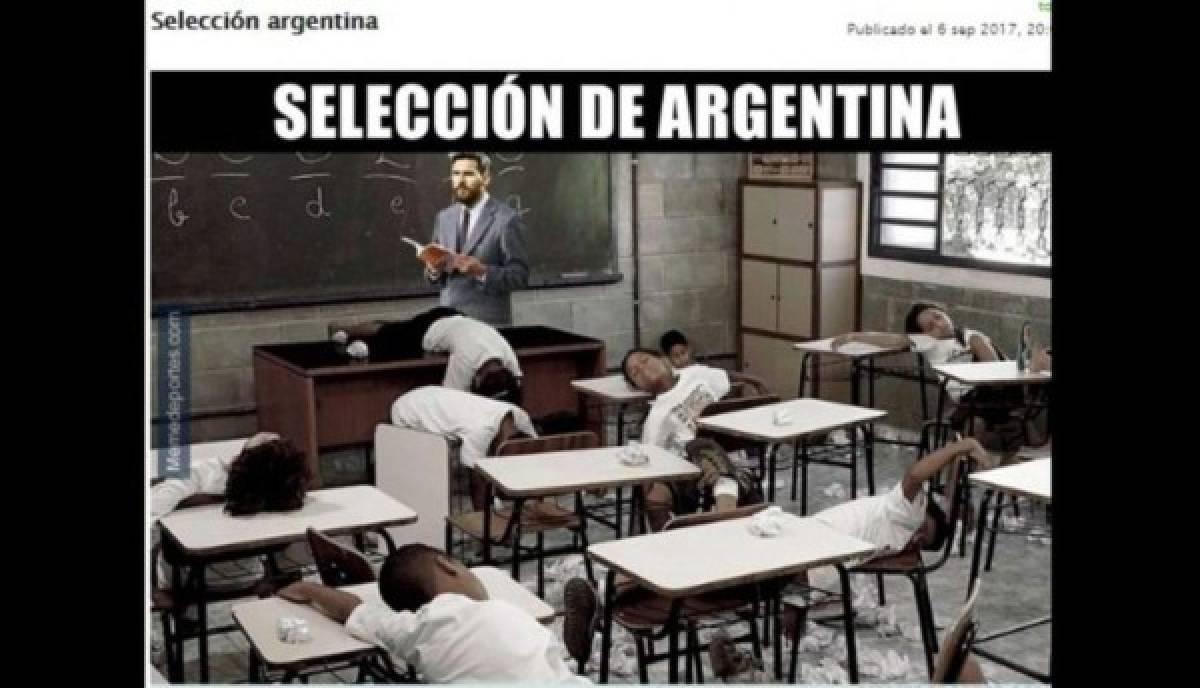 LOCURA: Los divertidos memes que dejó el sufrido empate de Argentina frente a Perú