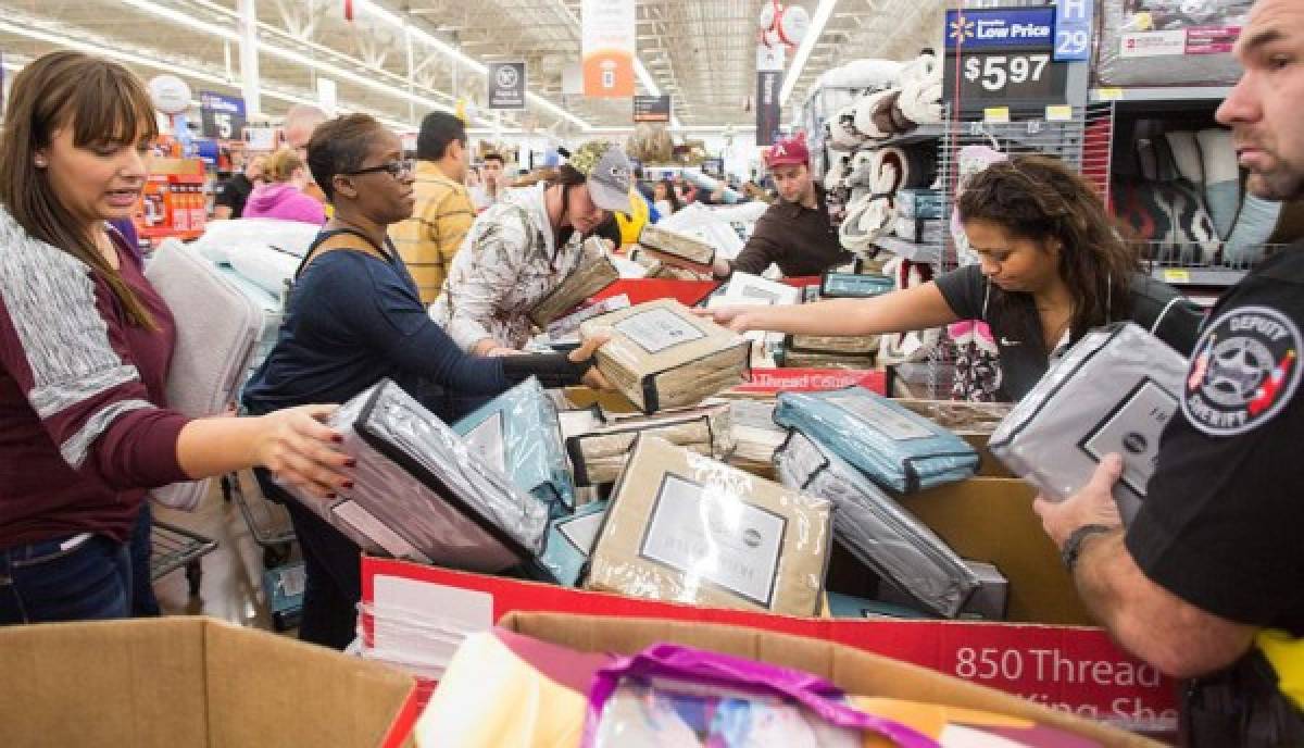 Las mejores fotos de este Black Friday en Estados Unidos