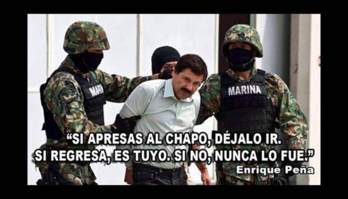 ¡El Chapo Guzmán fue extraditado a Estados Unidos y hasta Honduras sale a bailar en los memes!