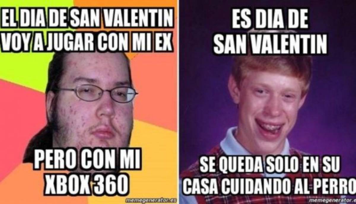 ¡Para morír de risa! Los mejores memes de San Valentín