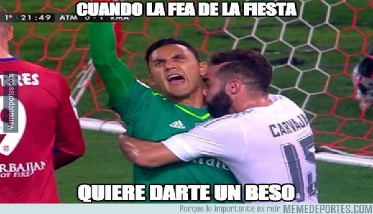 Keylor Navas no se ha escapado de los memes en el Real Madrid