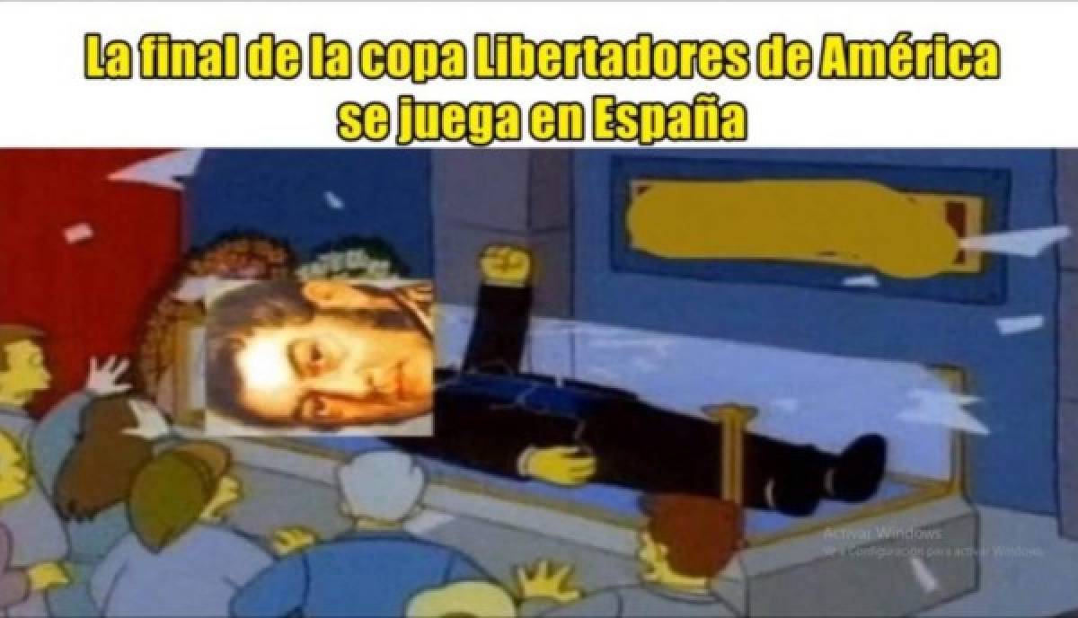 ¡Locura! Los memes no perdonan jugar la final de Libertadores en el Bernabéu