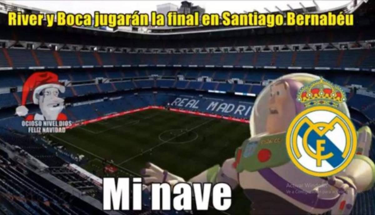 ¡Locura! Los memes no perdonan jugar la final de Libertadores en el Bernabéu