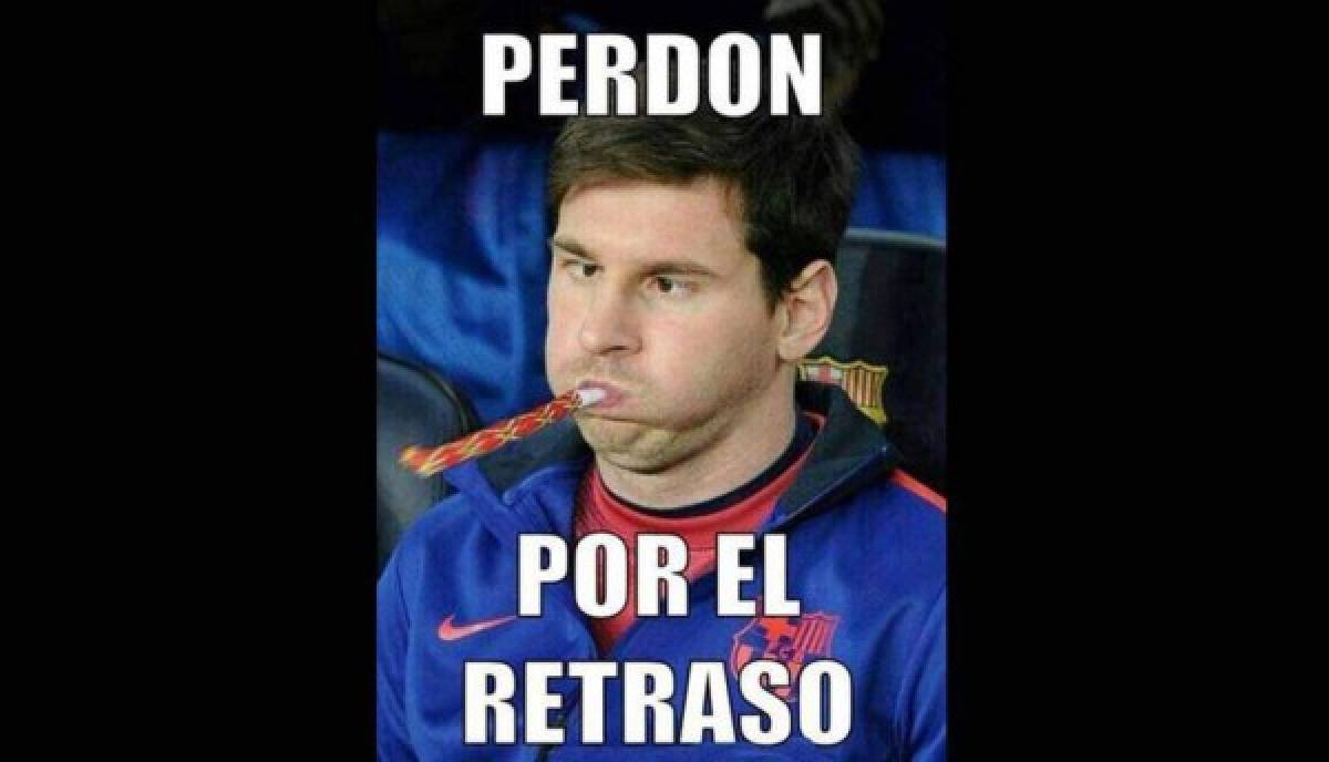 Hacen pedazos con memes a Messi por su mal juego ante Real Madrid