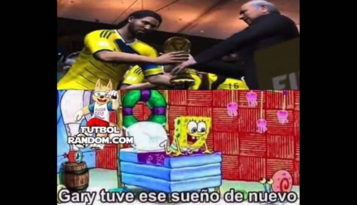 ¡Crueles! Los mejores memes de la eliminación de Colombia del Mundial a manos de Inglaterra