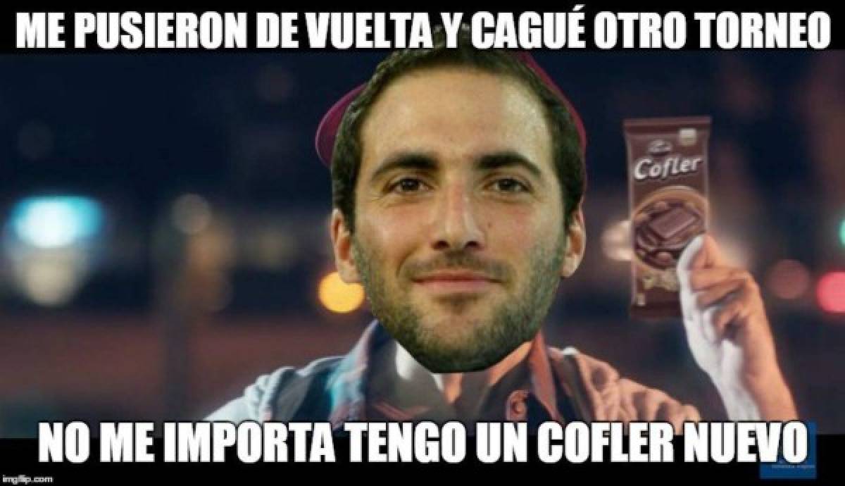 Los mejores memes de Gonzalo Higuaín por su terrible fallo en la final ante Chile