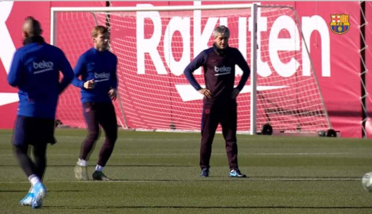 Así fue el primer día de Quique Setién en el Barcelona: Subió a un crack al primer equipo y Valverde llegó