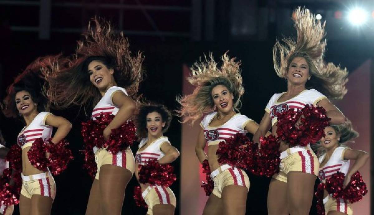 Las cheerleaders de los Chiefs y de los 49ers que van a deslumbrar en el Super Bowl