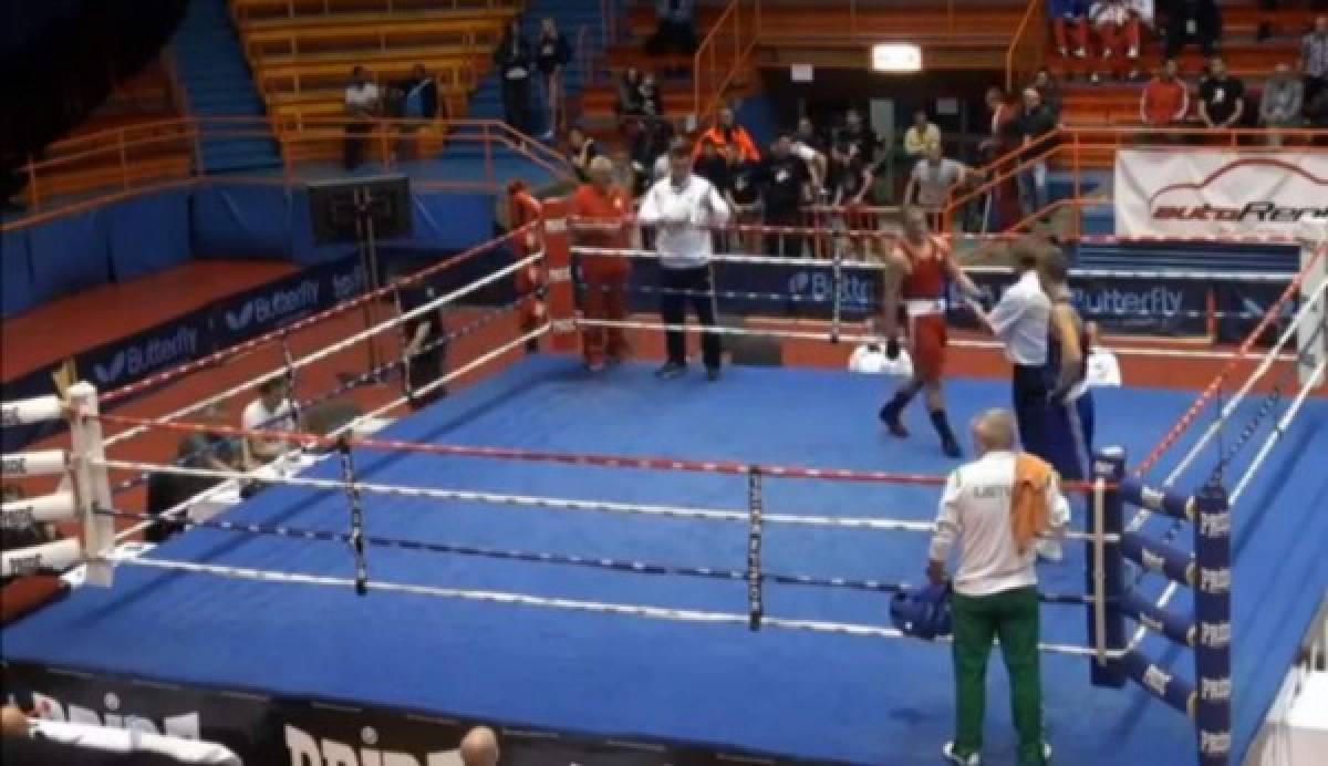 Joven boxeador croata ataca a árbitro y lo suspenden de por vida