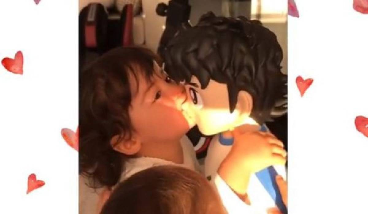 Oliver Atom es el 'gran amor' de Eva, la hija de Ronaldo y Georgina (VIDEO)
