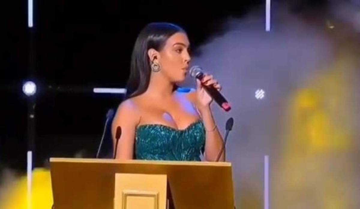 Qué elegancia: Georgina Rodríguez, mujer de Cristiano Ronaldo, deslumbra en la Gala Starlite