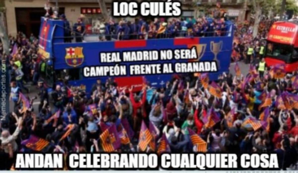 Barcelona y el VAR, víctimas de los memes tras el triunfo del Real Madrid contra Granada con sabor a título
