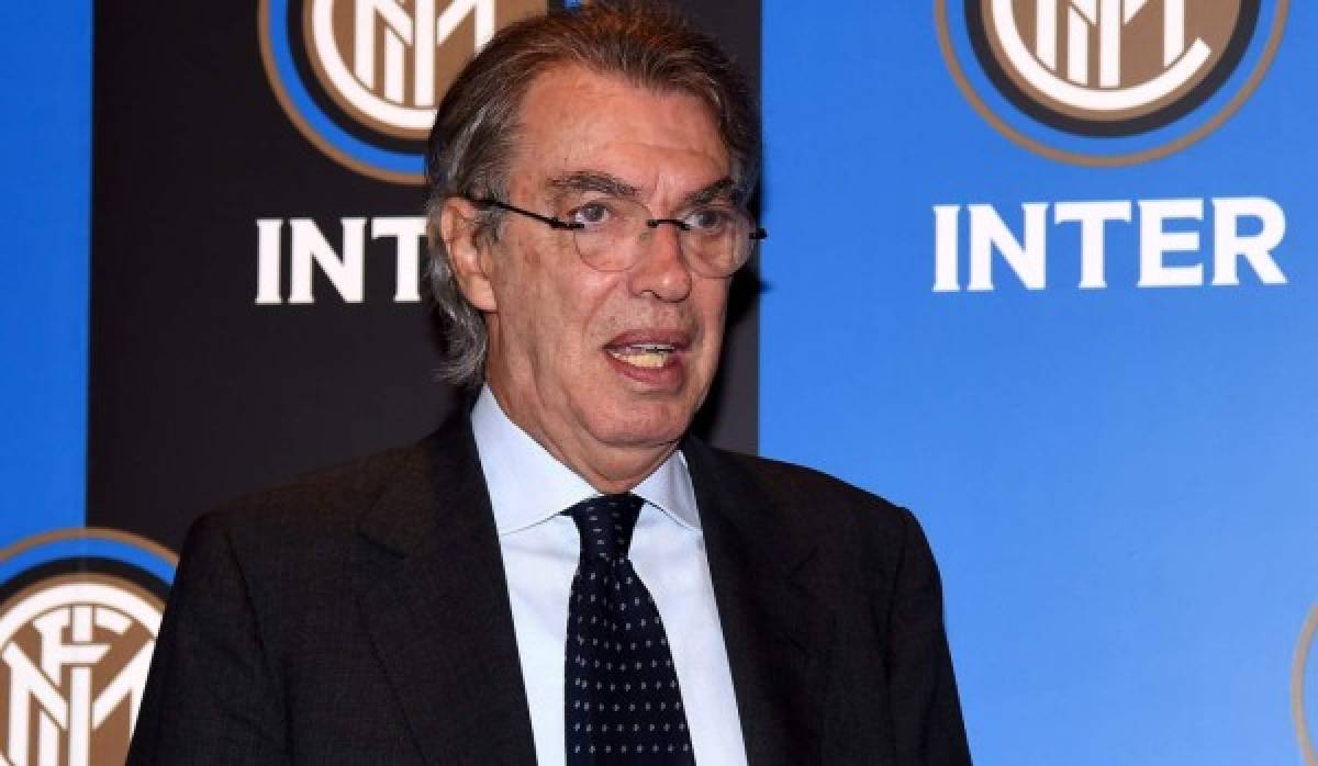 MILAN, ITALY - OCTOBER 20: Honorary President Massimo Moratti during FC Internazionale Milano Shareholders' Meeting on October 20, 2014 in Milan, Italy. (Photo by Claudio Villa - Inter/Getty Images)