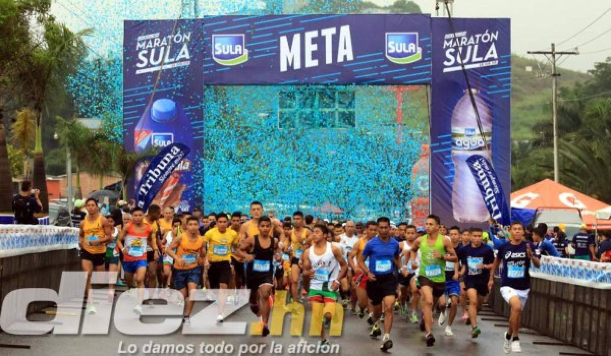 FOTOS: Así fue la multitudinaria Maratón de la Sula