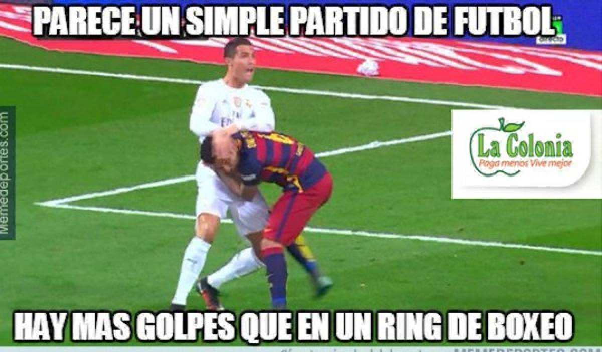 Imperdibles memes del clásico Real Madrid-Barcelona en el Bernabéu